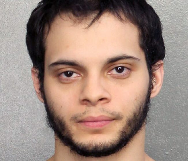 Esteban Santiago, 26, mugshot photo in Fort Lauderdale, Fla.