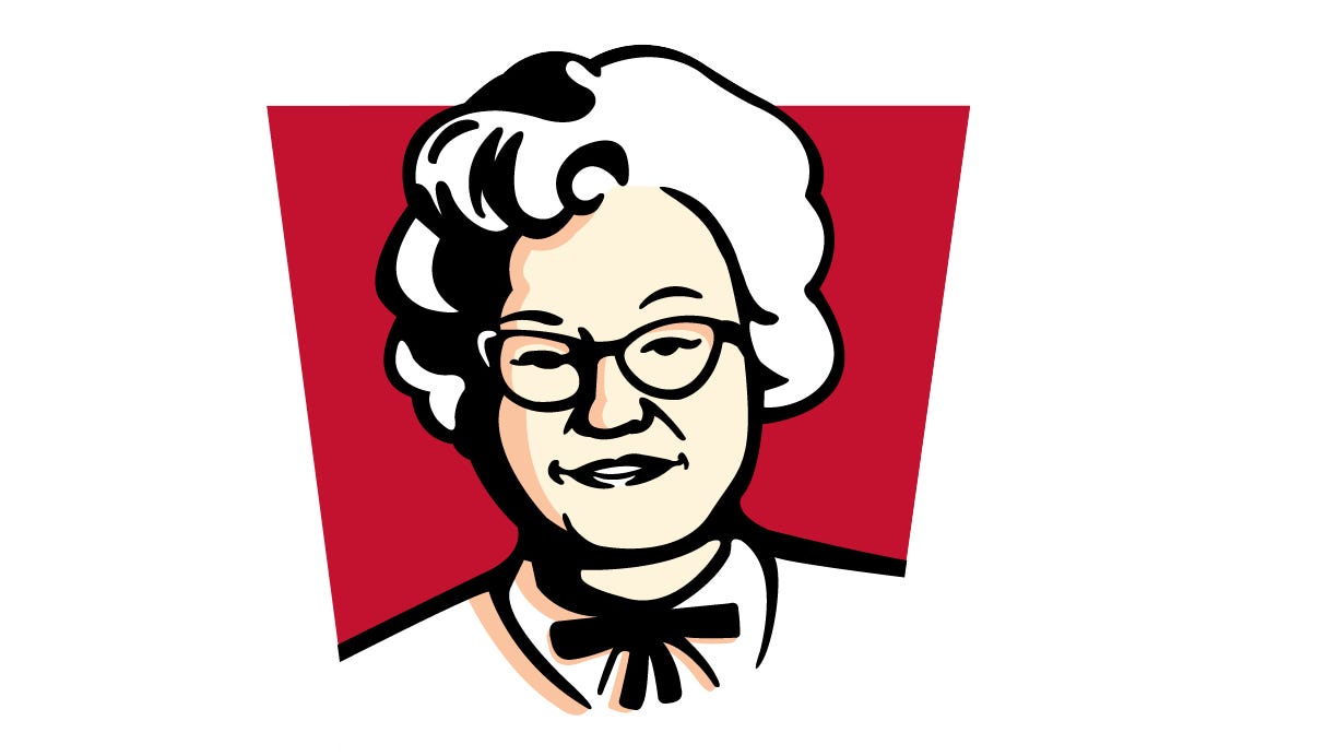 Kfc Replaces Col Sanders With His Wife For International Women S Day
