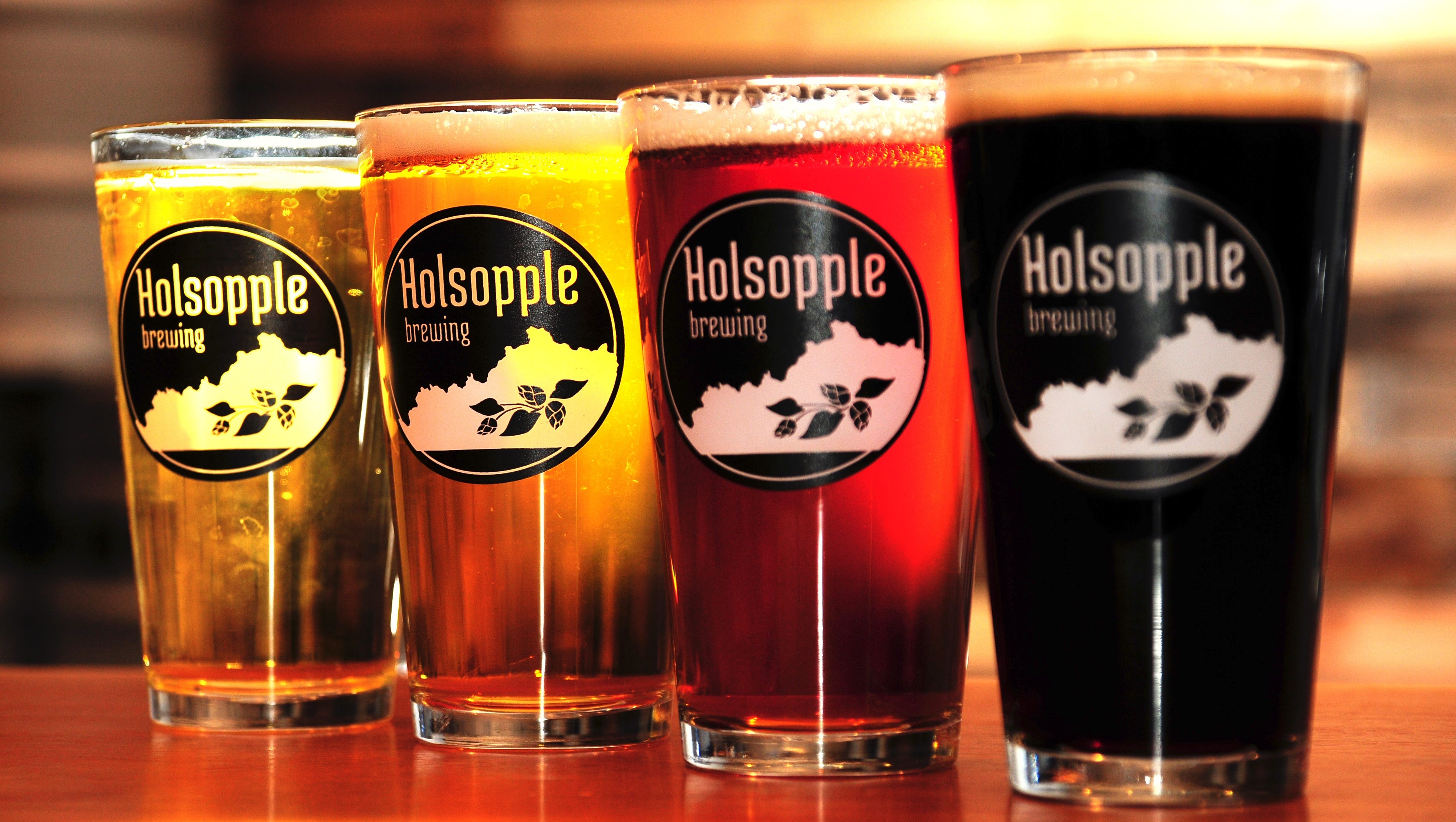 HOLSOPPLE BREWING Louisville Kentucky STICKER decal craft beer brewery 