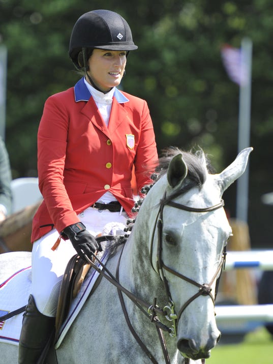 Bruce Springsteen's daughter, equestrian circuit boss, at Old Salem Farm