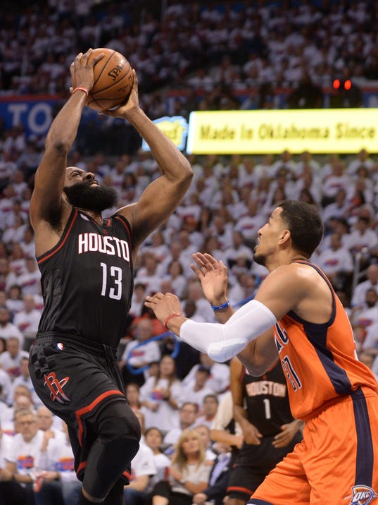 NBA: Playoffs-Houston Rockets at Oklahoma City Thunder