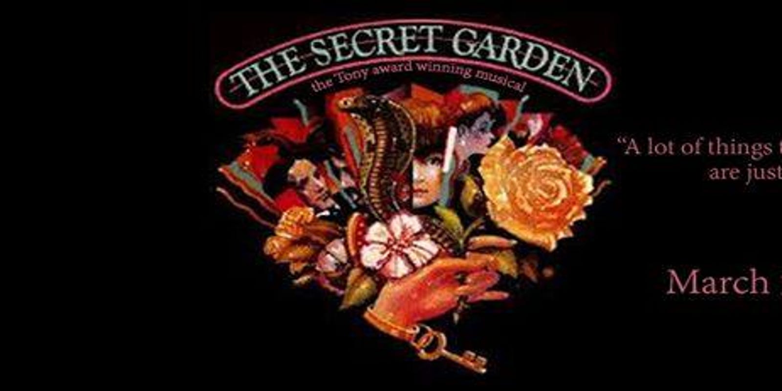 Hauntingly Lovely Musical The Secret Garden Comes To Peppermint