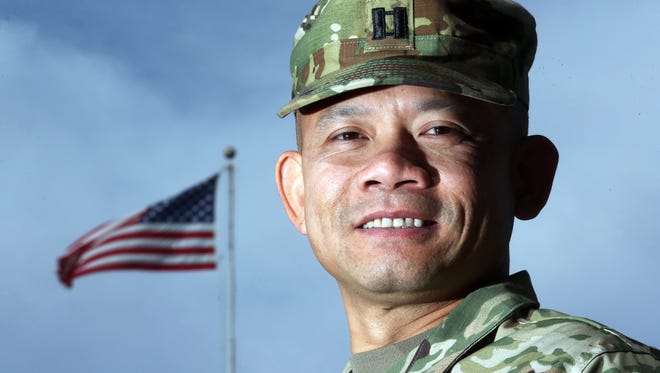 U.S. Army Capt. Phidel "Del" Hun  left Cambodia as a boy, calling the U.S. his “home country.”
