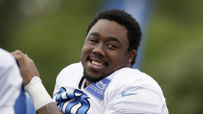 Lions defensive tackle Nick Fairley