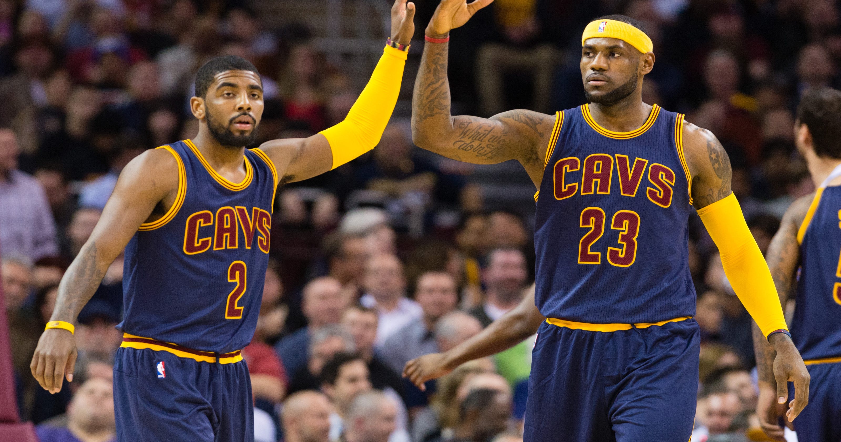 Cavs' LeBron James, Kyrie Irving out against the Pacers