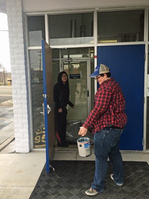 The LGBT teen group at Identity Inc. completed a community service project on Monday, Martin Luther King Jr. Day, at San Juan United Way in Farmington. Teens discussed the improtance of King's legacy and helped United Way staff organize donations and paint the interior of their office.