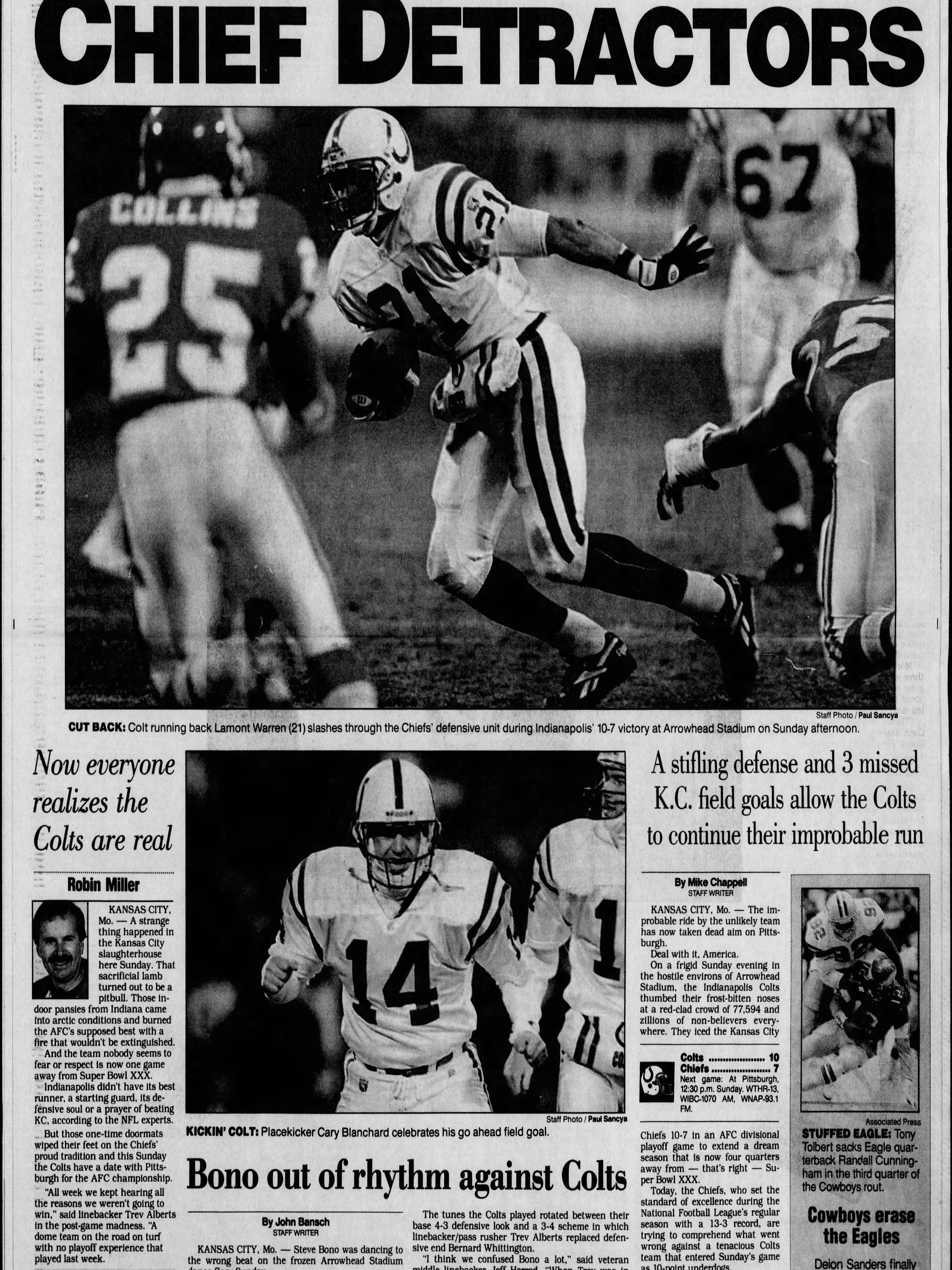 The 1995 Indianapolis Colts And The Birth Of A Football City