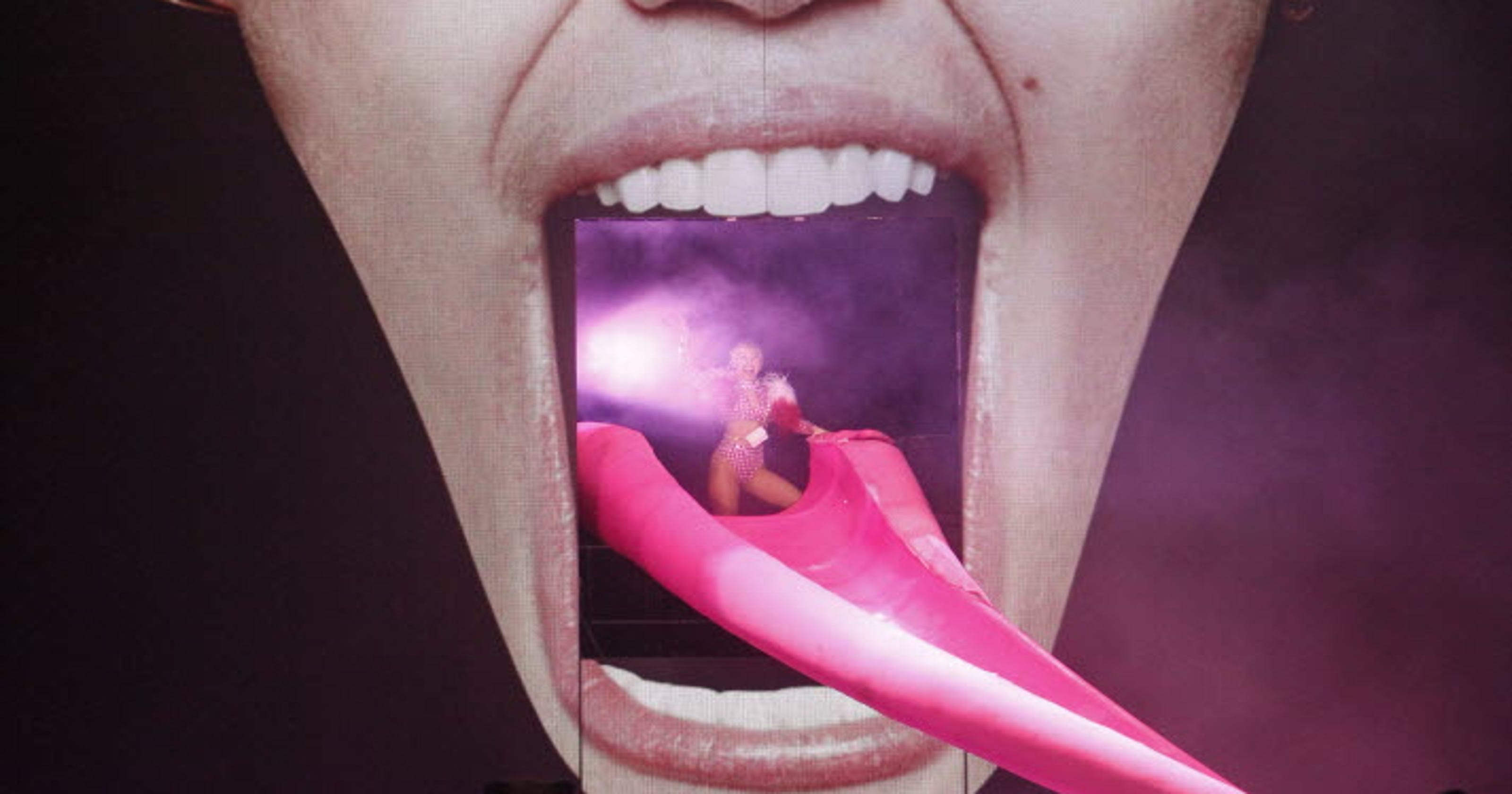 Miley Cyrus Tongue Slide Leads To Lawsuit 