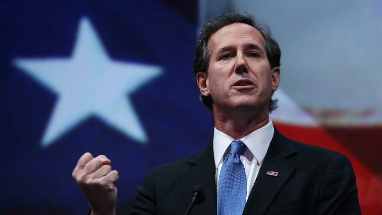 Rick Santorum Reaching Middle America