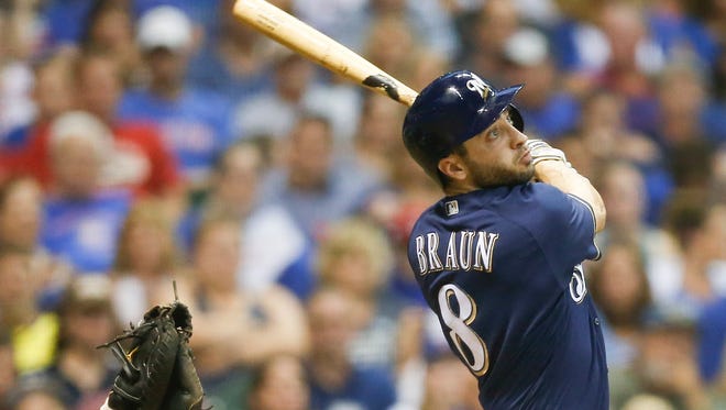By the numbers, Ryan Braun will go down as one of the greatest Brewers ever.