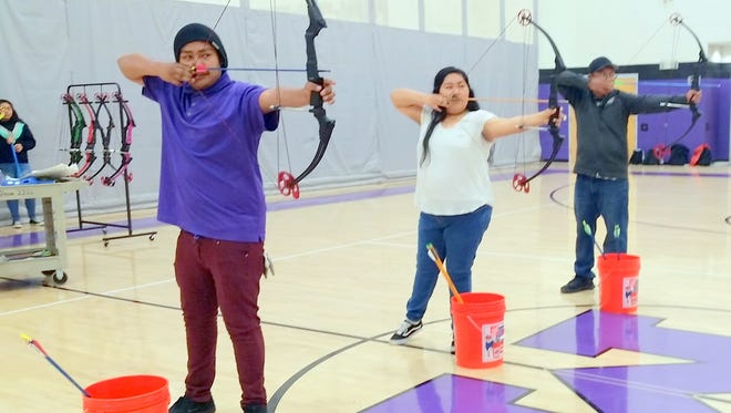 Three members of the Mescalero Archery team qualified in the state competition earlier this month in Albuquerque to compete May 10-12 in nationals conducted in Louisville, Ky.  The entire team missed going to nationals by six points.