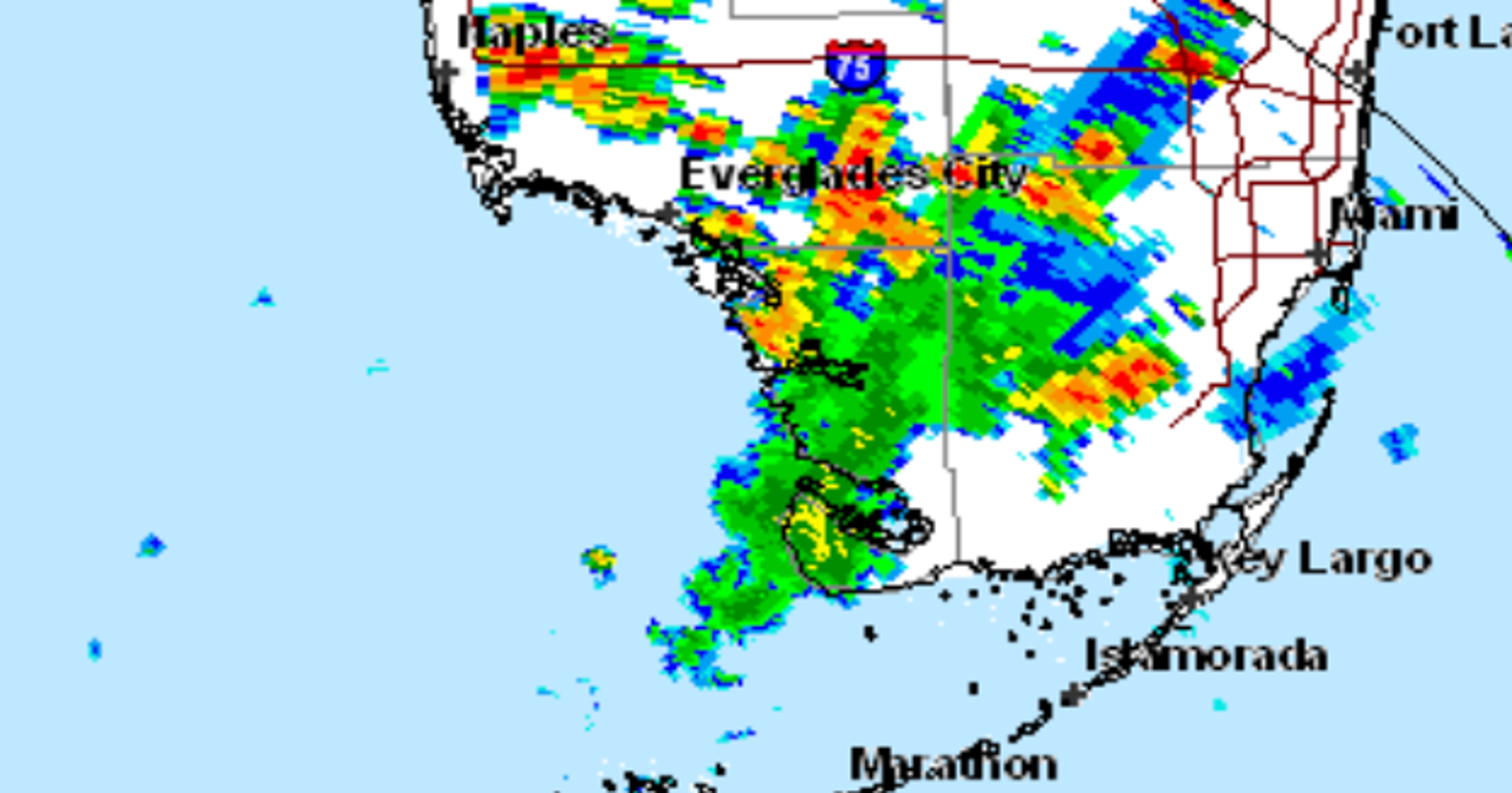 Weather radar for inclement weather Southwest Florida