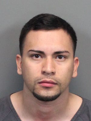 Alberto Camacho, 28, of Reno was found guilty of domestic battery by strangulation. He faces five years in prison at a sentencing hearing in October.