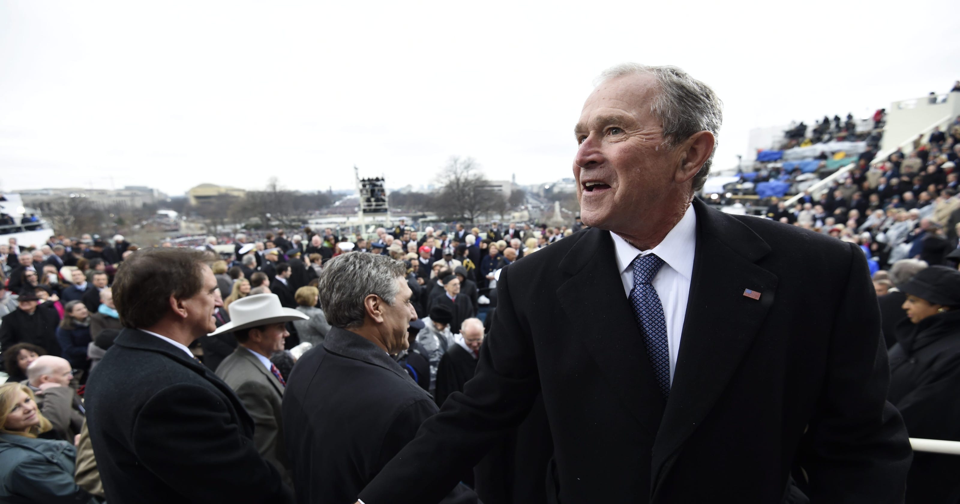 Here's what W. Bush really thought at Trump's inauguration