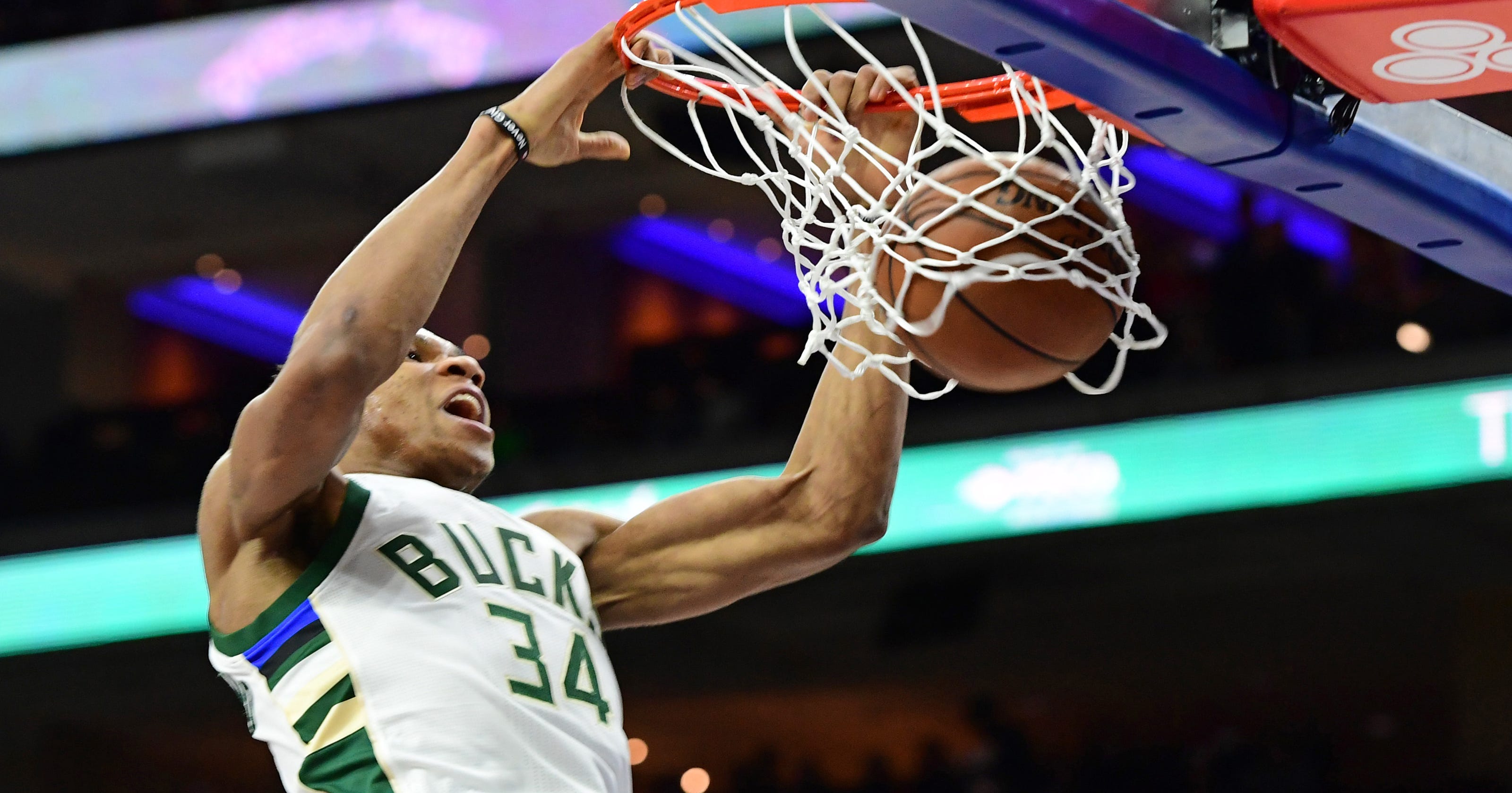 Every Giannis Antetokounmpo dunk in one video