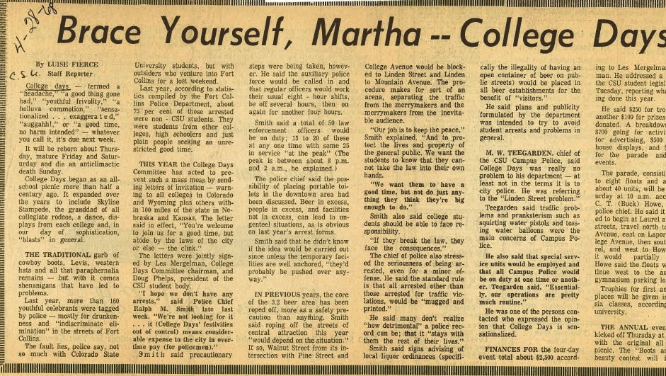 30 Years Later The College Days That Ended College Days