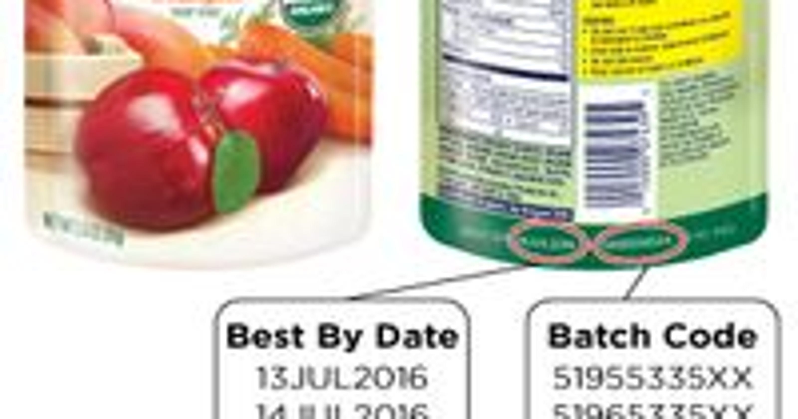 Gerber recalls fruit, veggie baby food pouches