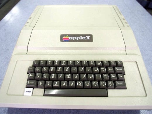Here is a gallery of Apple hardware through the years, starting with the Apple II computer.