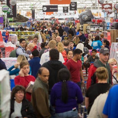 Customers save big at Walmart's Black Friday...