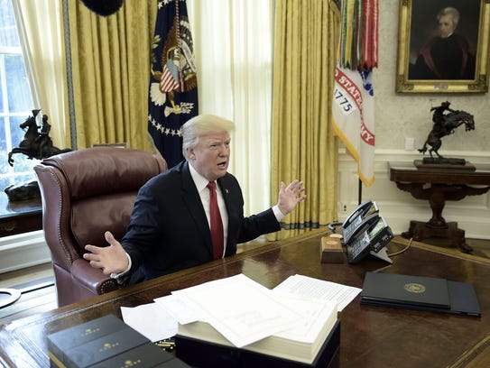 President Trump talks about taxes as he prepares to