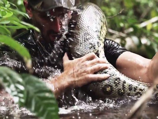 Man eaten by anaconda: 'Last thing I saw was her mouth'
