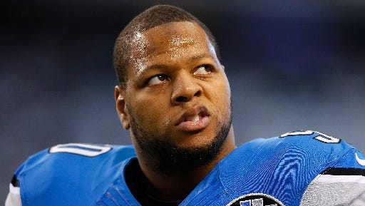 Ndamukong Suh made a good first impression with his new team.