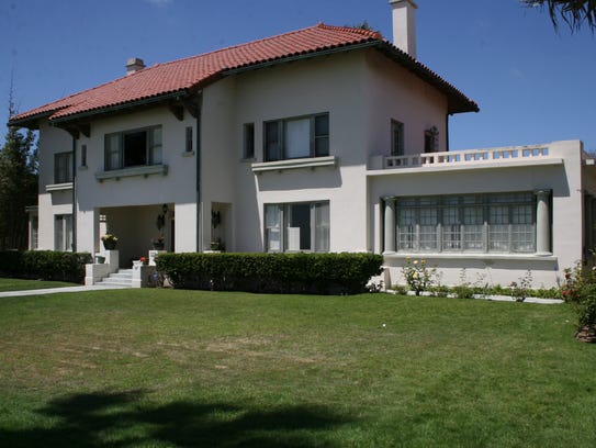File photos of the Spreckels Mansion, former Coronado