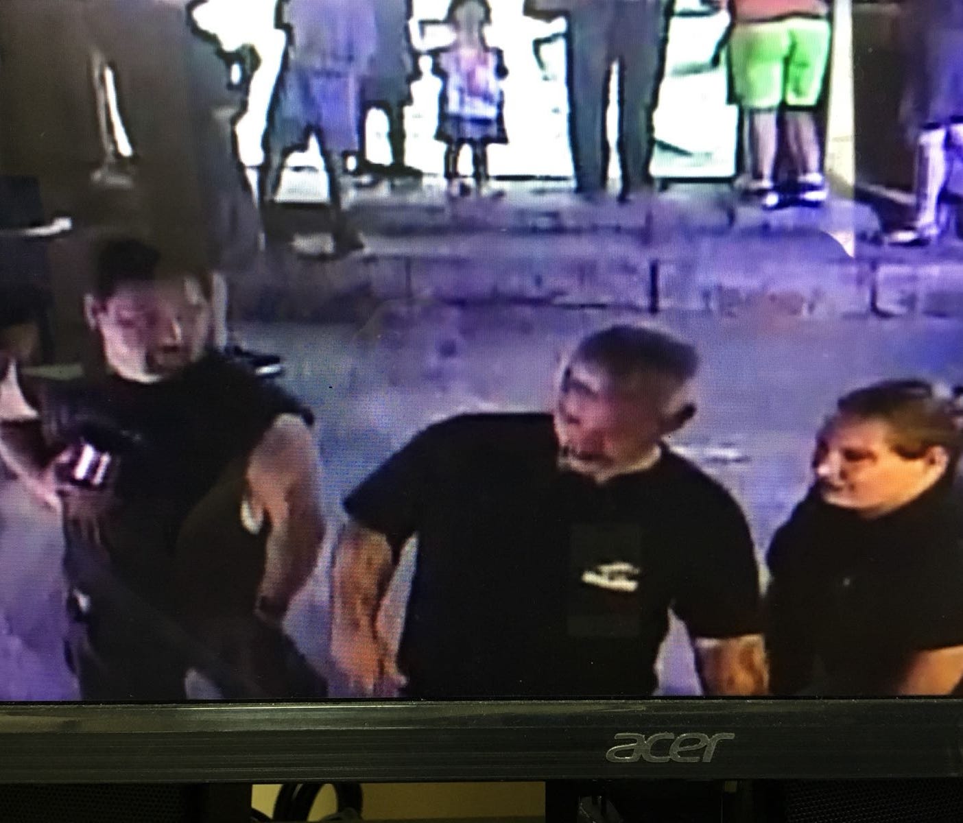 Surveillance video shows three suspects stealing a horn shark from the San Antonio aquarium on Saturday.