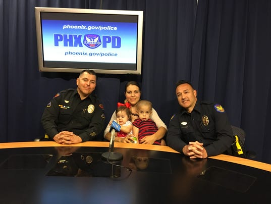 Phoenix, Avondale police attend father-daughter dance