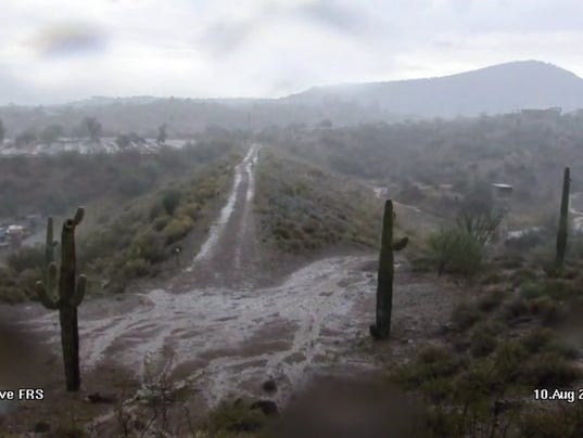 Flooding near Wickenburg