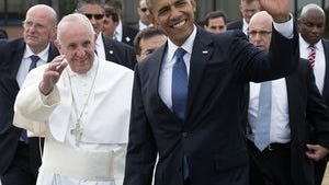 President Obama with Pope Francis