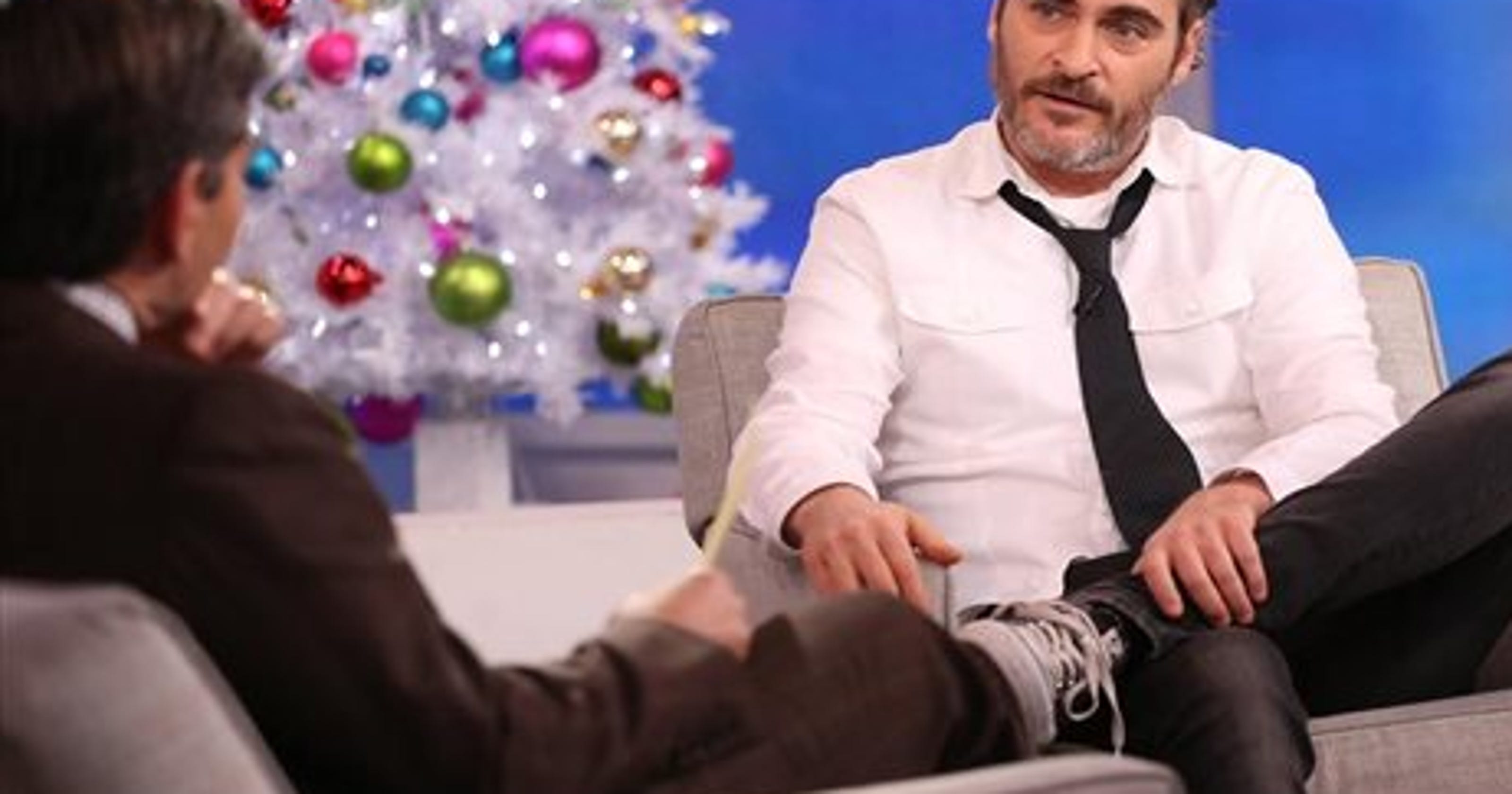 Joaquin Phoenixs Brief Engagement On Letterman