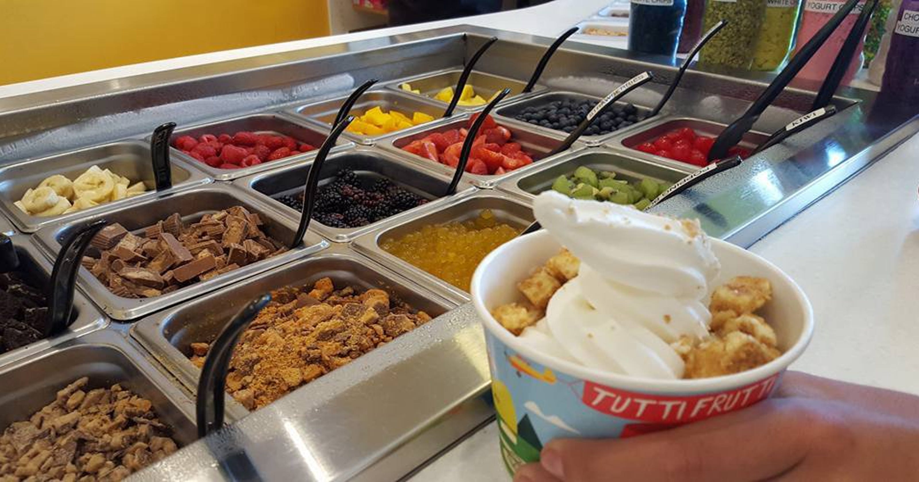 National Frozen Yogurt Day Save on cups of froyo Tuesday