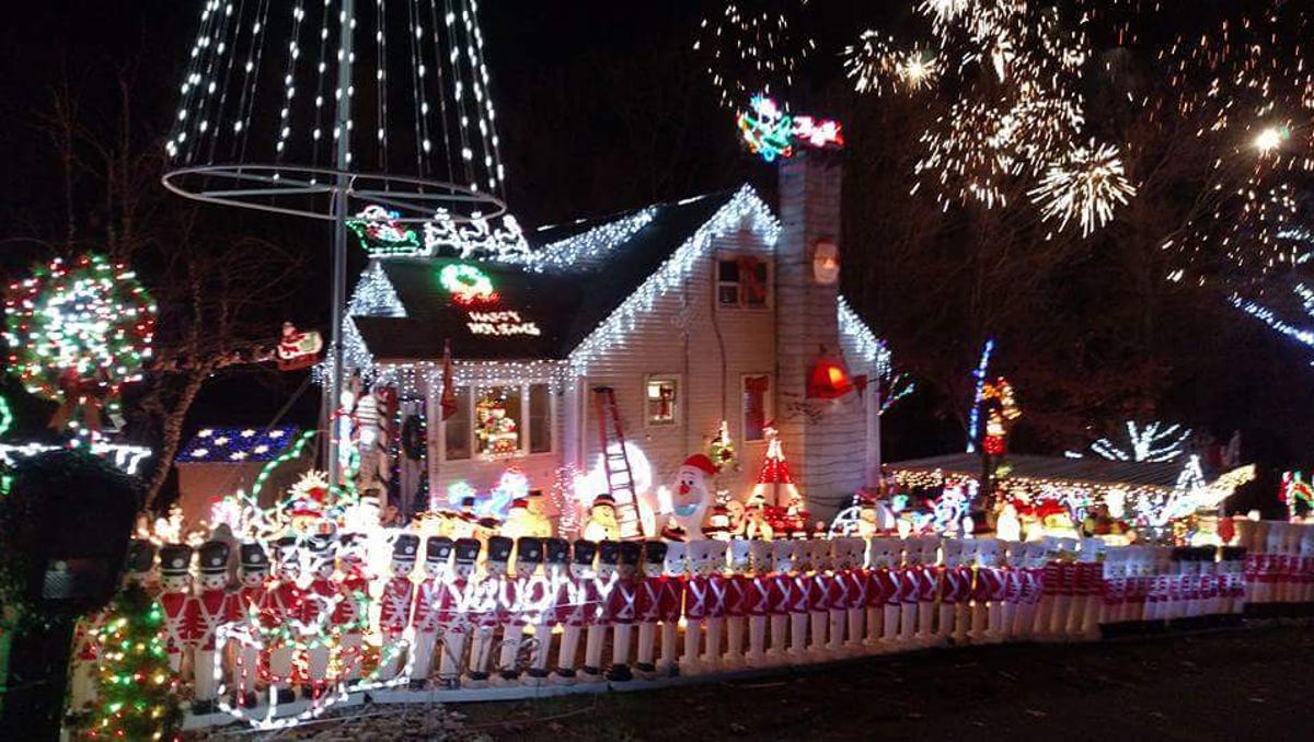 Mount Vernon Christmas Light Fight 2022 Keeler Family Christmas Lights