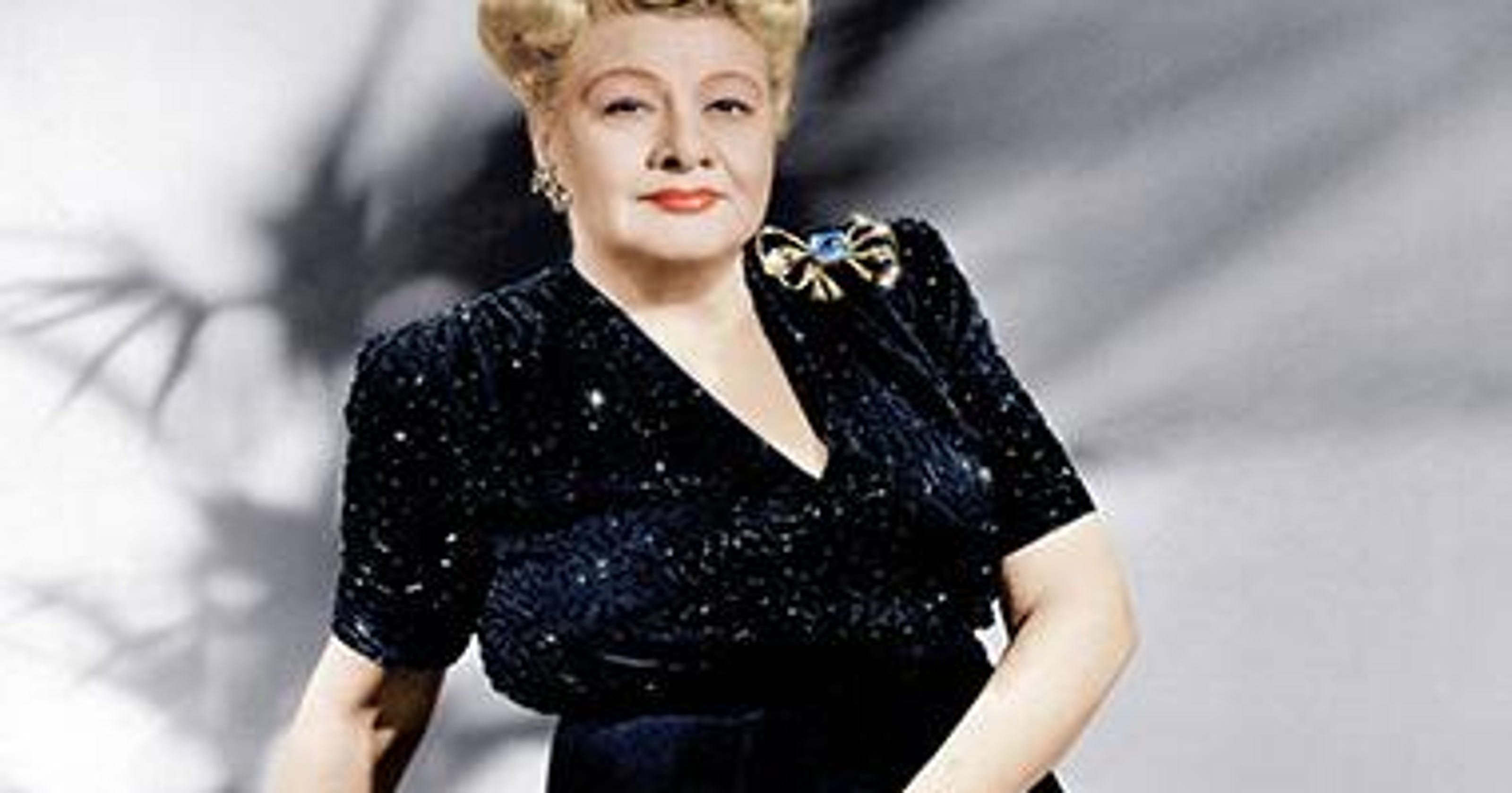 Nearly Forgotten Singer Sophie Tucker Is Given A Second Look 