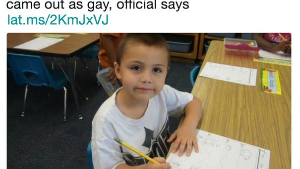 Anthony Avalos, had recently come out as gay, a...