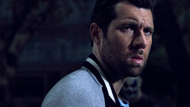 This image released by FX shows Billy Eichner as Harrison Wilton in "American Horror Story: Cult."