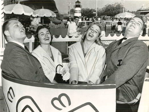 Iowa football players Al Dunn, left, and Al Sonnenberg