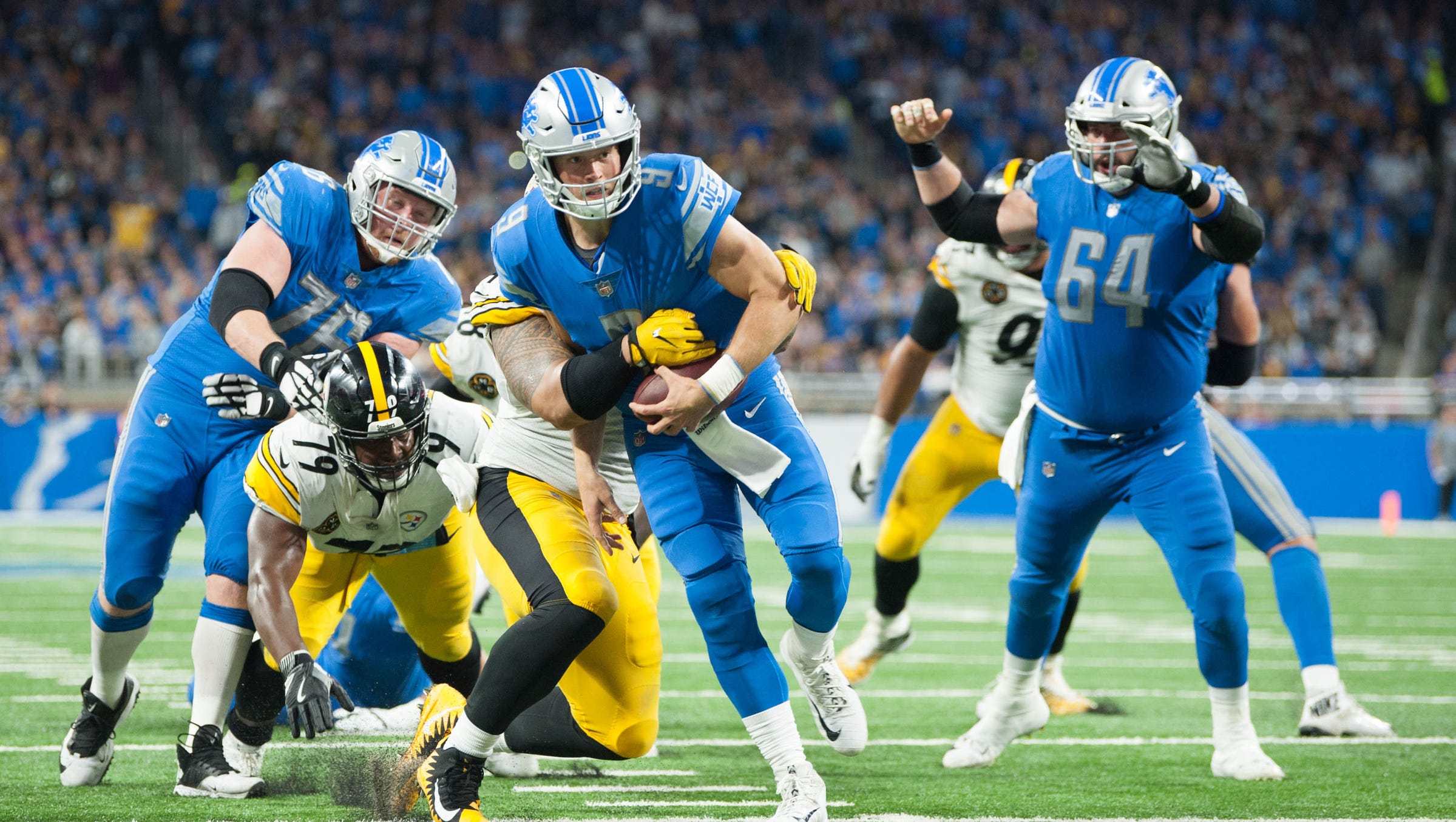 The Red Zone Is For Winners The Detroit Lions Weren T Vs Steelers