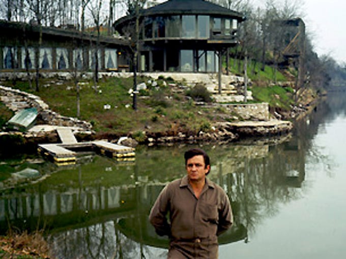 Johnny Cash over the years