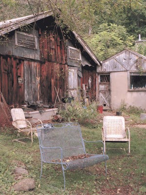 Roseland Gardens closed in 1976, but this building, pictured left in 2006, remained there until it was demolished in 2015.