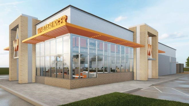 Whataburger's Montgomery location will feature its latest restaurant design.