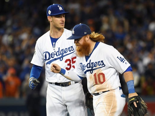 Game 6 at Dodger Stadium: Cody Bellinger and Justin