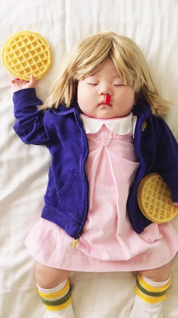 Mom Dresses Baby As Stranger Things S Eleven Internet