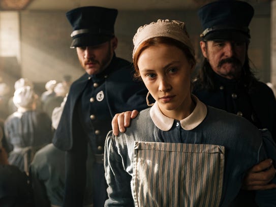 Sarah Gadon as Grace Marks on 'Alias Grace.'