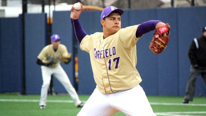 Garfield pitcher Michael Gutierrez, shown during his first career no-hitter in 2015, was part of a combined no-hitter last week due to the state's newly-implemented pitching limitations.