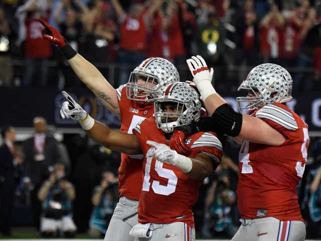 Top 25 College Football Team Rankings For 2015 Season