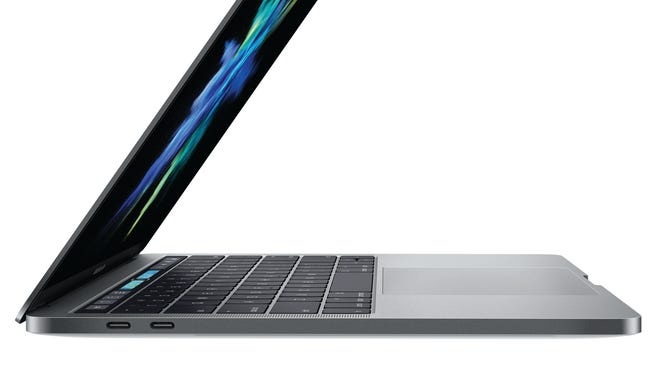 The new MacBook Pro with Touch Bar.