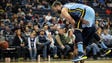 Memphis Grizzlies center Marc Gasol (33) winds up in