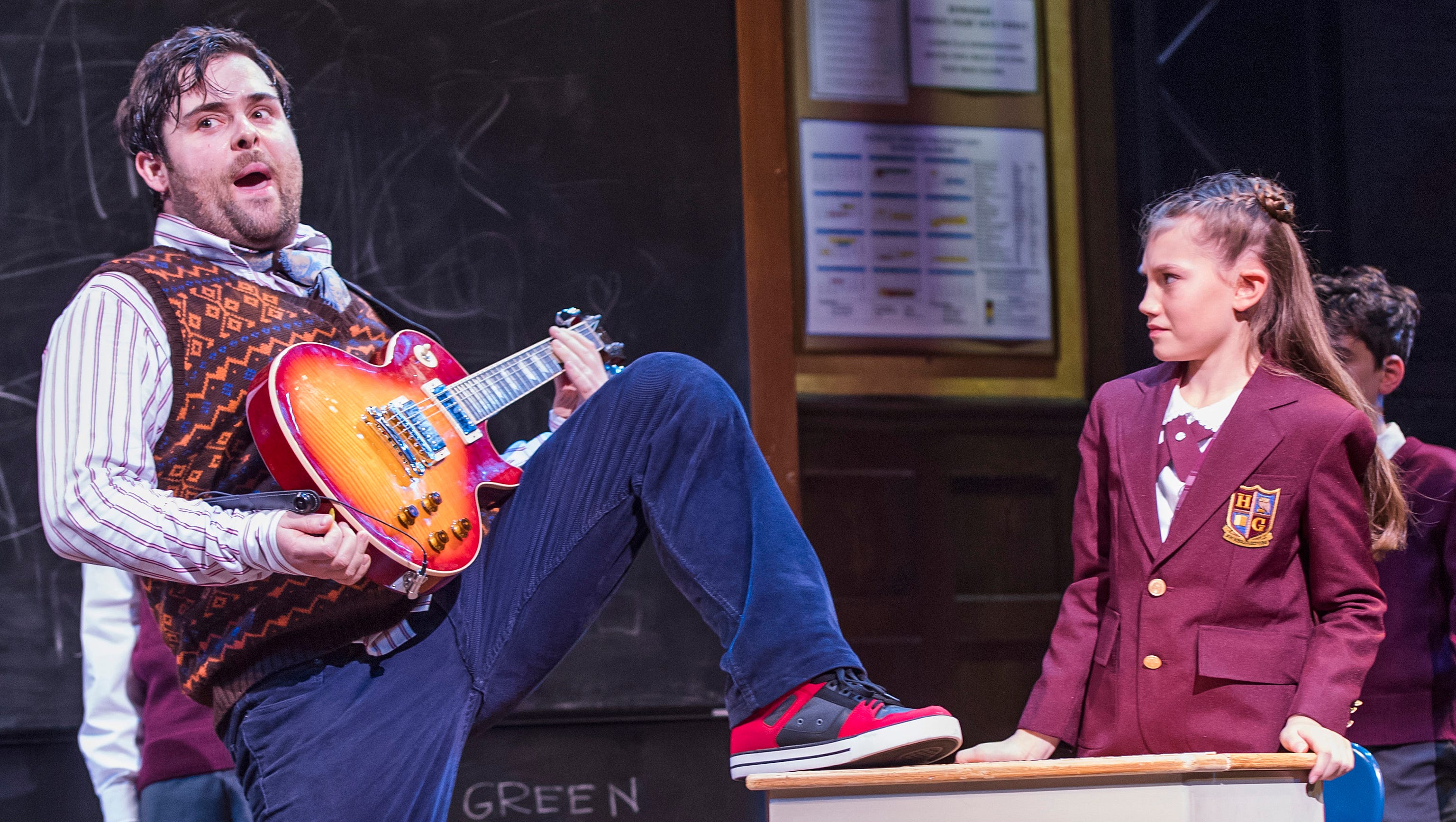 "School of Rock," a musical based on the 2003 film, is part of the Fox Cities PAC's 15th anniversary season.